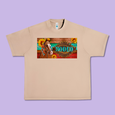 Aztec Horse Cactus And Sunflowers License Plate Template Urban Heavy Tee Designed By Artiststas
