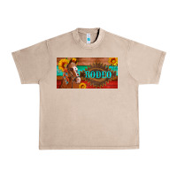 French Oak aztec horse cactus and sunflowers license plate template Urban Heavy Tee - Artiststas