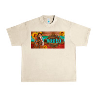 Sandshell aztec horse cactus and sunflowers license plate template Urban Heavy Tee - Artiststas