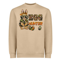Easter Egg Hunter Rabbit Bunny Heavyweight Sweatshirt | Teevron