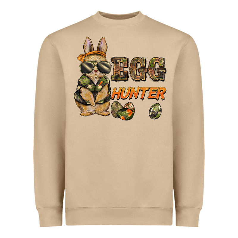 Easter Egg Hunter Rabbit Bunny Heavyweight Sweatshirt by BarkalooDesign | Teevron
