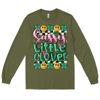 Army Green sassy little glover Long Sleeve Tee - MaliasSmallBusiness