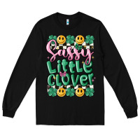 Black sassy little glover Long Sleeve Tee - MaliasSmallBusiness