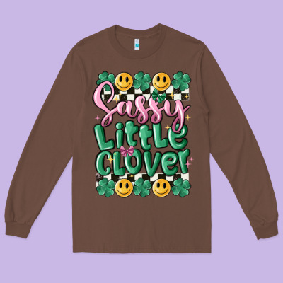 Sassy Little Glover Long Sleeve Tee Designed By Maliassmallbusiness
