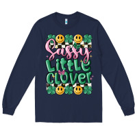 Navy sassy little glover Long Sleeve Tee - MaliasSmallBusiness