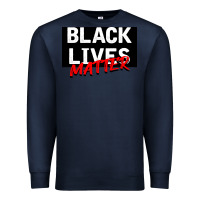 Navy Black Lives Matter Premium Sweatshirt - Bettercallsaul
