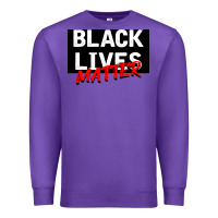 Purple Black Lives Matter Premium Sweatshirt - Bettercallsaul