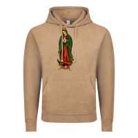 Vintage Coffee our lady of guadalupe Vintage Hoodie - JahusDesignShop