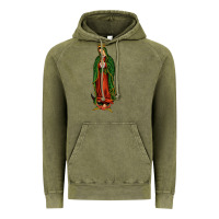 Our Lady Of Guadalupe Vintage Hoodie | Teevron