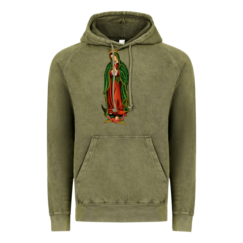Our Lady Of Guadalupe Vintage Hoodie by JahusDesignShop | Teevron