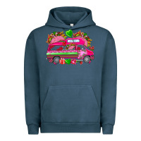 Pigment Midnight Navy Valentine's Day tacos truck Mexico Urban Hoodie - HowdyJamesFarm