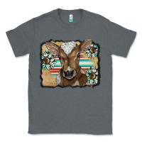 Charcoal Heather western wreath baby calf Classic Tee - BarkalooDesign