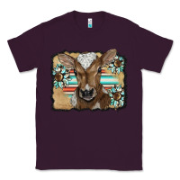 Plum western wreath baby calf Classic Tee - BarkalooDesign