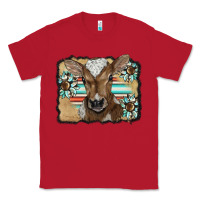 Red western wreath baby calf Classic Tee - BarkalooDesign