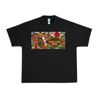 Black (preview)western turquoise gemstone horse cowhide leopard floral backg Urban Heavy Tee - Artiststas