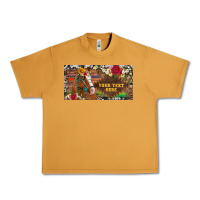 Peanut Butter (preview)western turquoise gemstone horse cowhide leopard floral backg Urban Heavy Tee - Artiststas
