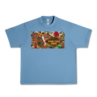 (preview)western Turquoise Gemstone Horse Cowhide Leopard Floral Backg Urban Heavy Tee | Teevron