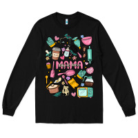 Black can't talk right now doing mama stay at home stuff Long Sleeve Tee - MaliasSmallBusiness