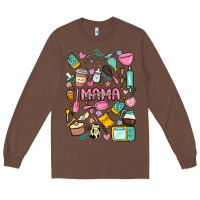 Chestnut can't talk right now doing mama stay at home stuff Long Sleeve Tee - MaliasSmallBusiness
