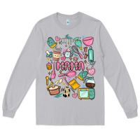 Moon Dust can't talk right now doing mama stay at home stuff Long Sleeve Tee - MaliasSmallBusiness