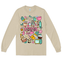 Mushroom can't talk right now doing mama stay at home stuff Long Sleeve Tee - MaliasSmallBusiness