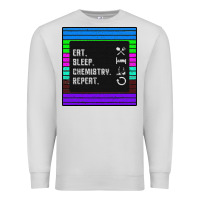 Dove Grey Eat Sleep Chemıstray Repeat Premium Sweatshirt - Bettercallsaul