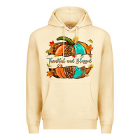 Pina Colada pumpkin thankful and blessed Premium Hoodie - NancyCooperArtShop