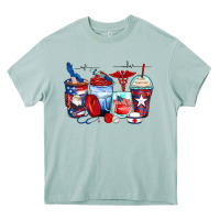 Arona American nurse coffee cups Heavy Core Tee - Zillion Design Studio