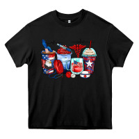 Black American nurse coffee cups Heavy Core Tee - Zillion Design Studio
