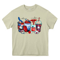 Mossy American nurse coffee cups Heavy Core Tee - Zillion Design Studio
