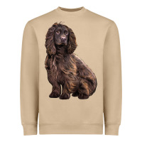 Mushroom Boykin Spaniel Dog Heavyweight Sweatshirt - LillyAllenDesigns