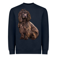 Navy Boykin Spaniel Dog Heavyweight Sweatshirt - LillyAllenDesigns