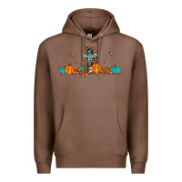 Chestnut thankful cross pumpkin Premium Hoodie - JahusDesignShop