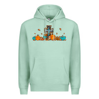 Seafoam thankful cross pumpkin Premium Hoodie - JahusDesignShop