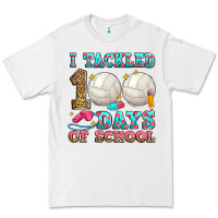 I Tackled 100 Days Of School Volleyball Premium Tee | Teevron