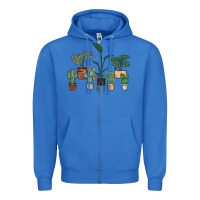 True Royal just one more plant Zipper Hoodie - MaliasSmallBusiness