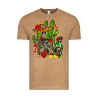Vintage Camel skeleton with sombrero and tequila Vintage Tee - AdoDesignShop