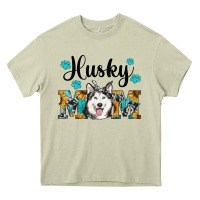 Mossy husky mom western Heavy Core Tee - RanaPortraitStore