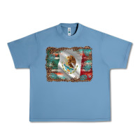Pebble Blue mexico gemstone leopard Urban Heavy Tee - AdoDesignShop