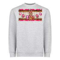 Heather Grey pink camouflage egg hunter bunny   license plate Heavyweight Sweatshirt - BarkalooDesign