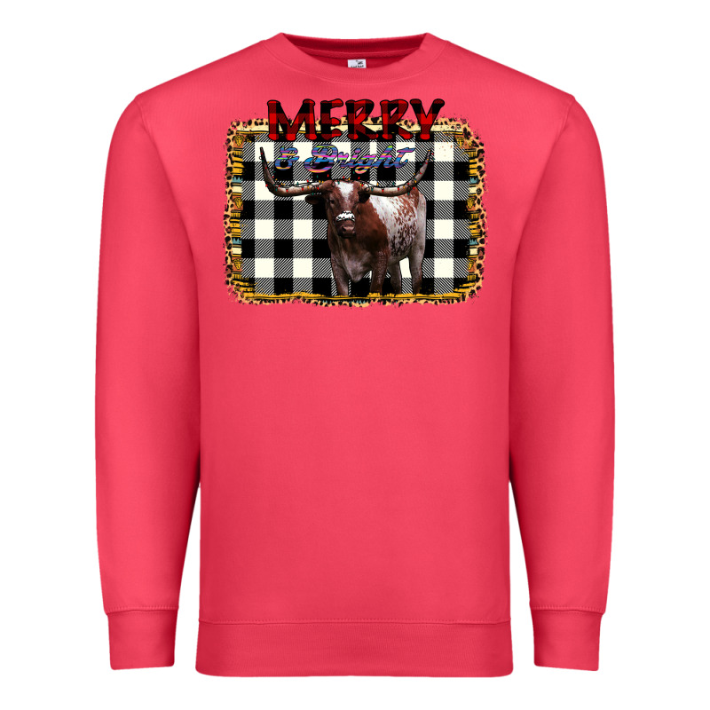 Merry Bright Premium Sweatshirt by Bettercallsaul | Teevron