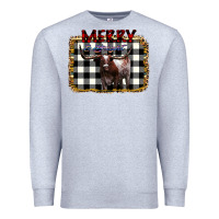 Heather Grey Merry Bright Premium Sweatshirt - Bettercallsaul