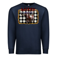 Navy Merry Bright Premium Sweatshirt - Bettercallsaul