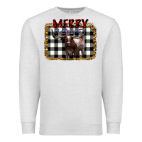 Oatmeal Heather Merry Bright Premium Sweatshirt - Bettercallsaul