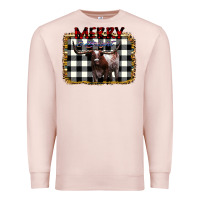 Pale Pink Merry Bright Premium Sweatshirt - Bettercallsaul