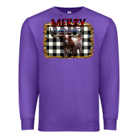 Purple Merry Bright Premium Sweatshirt - Bettercallsaul