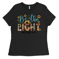 Black be the light matthew 5 14 Ladies Tee - JahusDesignShop