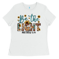 White be the light matthew 5 14 Ladies Tee - JahusDesignShop