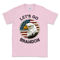 Bubblegum Pink Lets Go Brandon American Bald Eagle Classic Tee - Jasminsmagicworld
