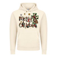 Vintage Artic merry christmas wood slice ornament Vintage Hoodie - JahusDesignShop